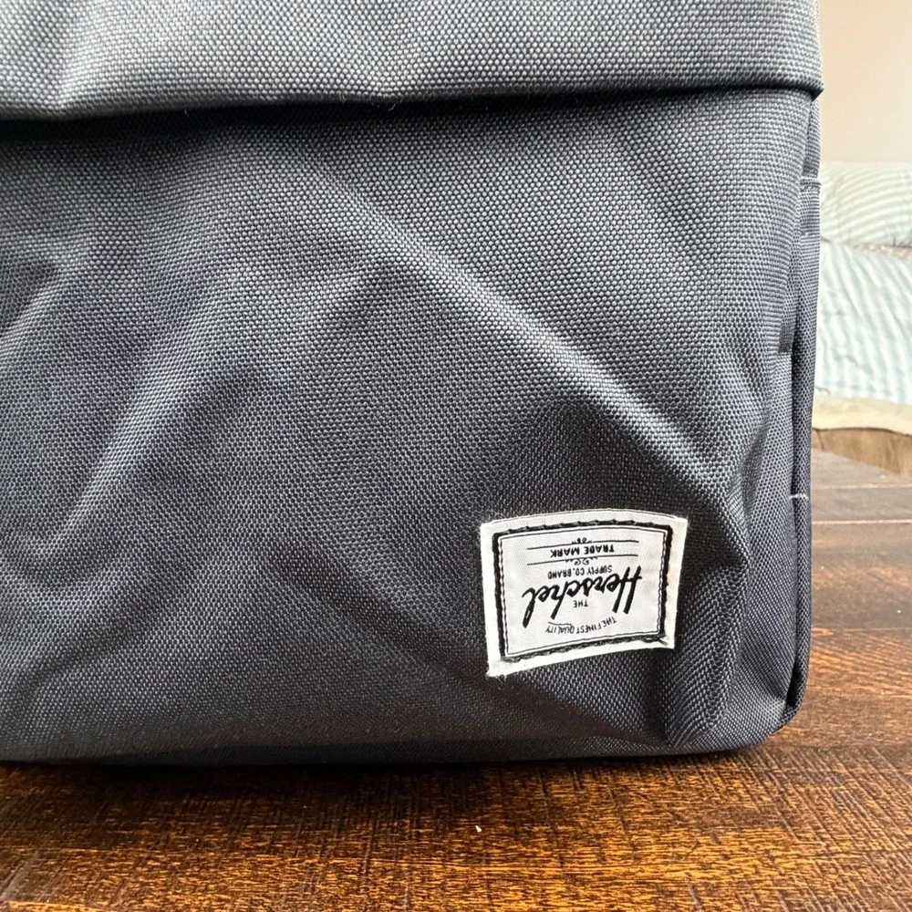 Herschel Miller ABIDE Backpack Black Large School Canvas Skater Streetwear